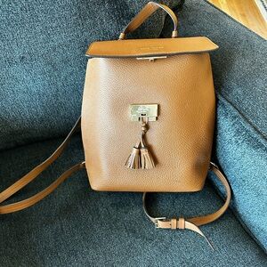 Tan Kate Spade Mini Backpack